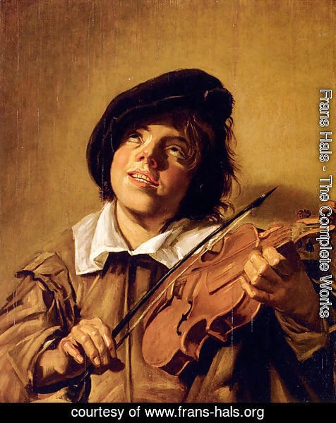 Frans Hals - Boy Playing A Violin