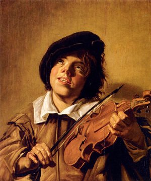 Frans Hals - Boy Playing A Violin