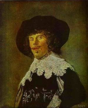 Frans Hals - Young Man in Black Coat