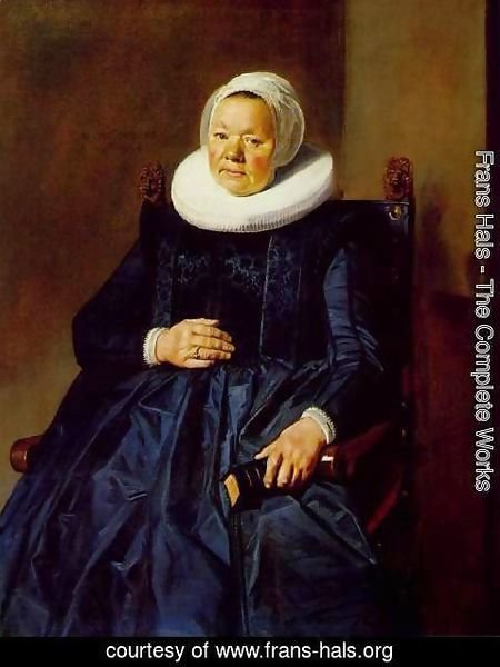 Frans Hals - Portrait of a Woman 9