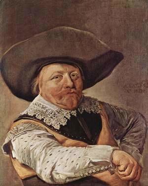 Frans Hals - Portrait of a seated officer