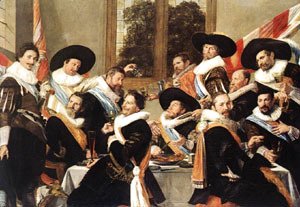 Frans Hals - Banquet Of The Officers Of The St George Civic Guard