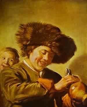 Frans Hals - Fisherman Playing A Fiddle 1630