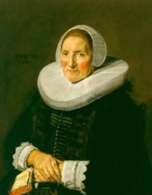 Frans Hals - Portrait of an Elderly Woman 1650