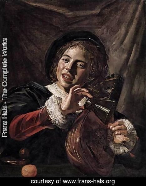 Frans Hals - Boy with a Lute