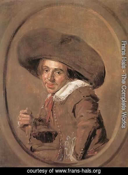 Frans Hals - A Young Man in a Large Hat 1628-30