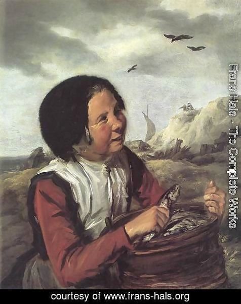 Frans Hals - Fisher Girl  1630-32