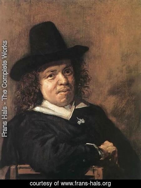 Frans Hals - Frans Post  c.1655