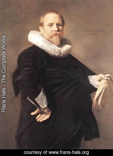 Frans Hals - Portrait of a Man  1630