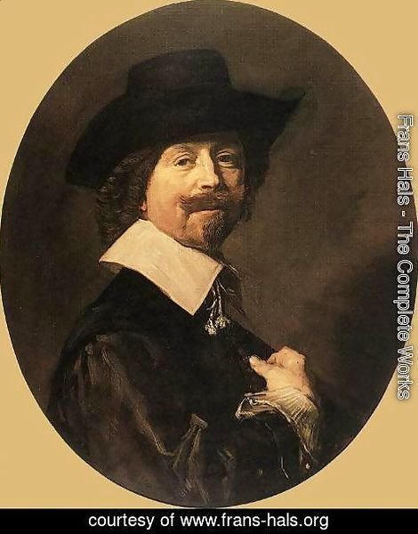 Frans Hals - Portrait of a Man  1644
