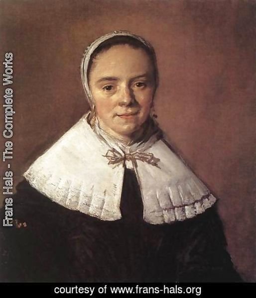 Frans Hals - Portrait of a Woman  1655-60