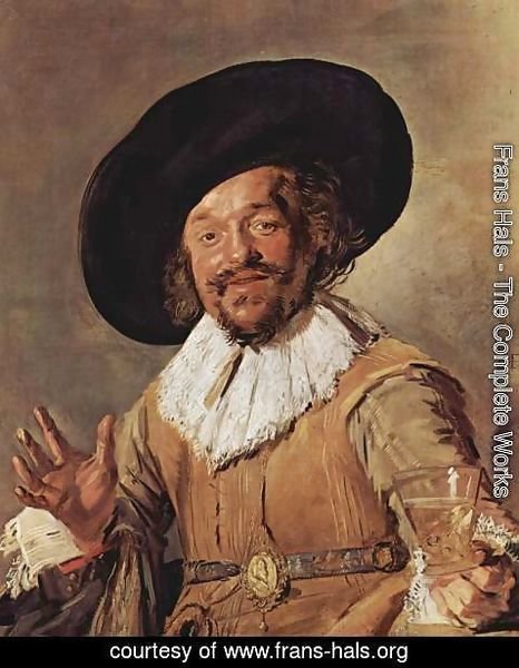 Frans Hals - The Merry Drinker  1628-30