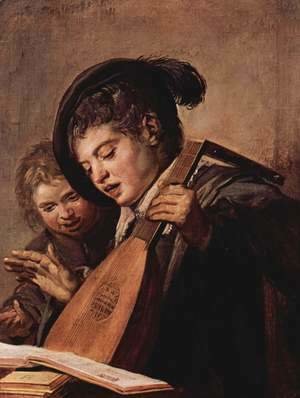 Frans Hals - Two Boys Singing  c. 1625