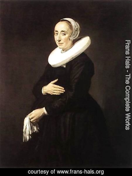 Frans Hals - Portrait of a Woman II