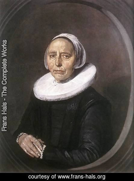Frans Hals - Portrait of a Woman III