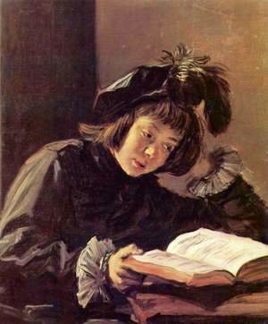 Frans Hals - Boy reading