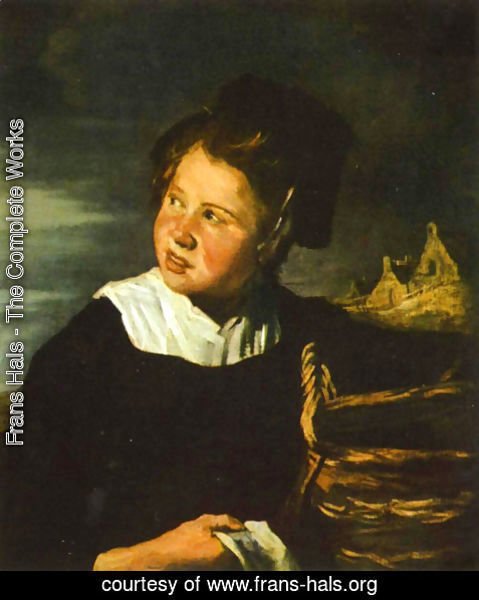 Frans Hals - Fishermen girls