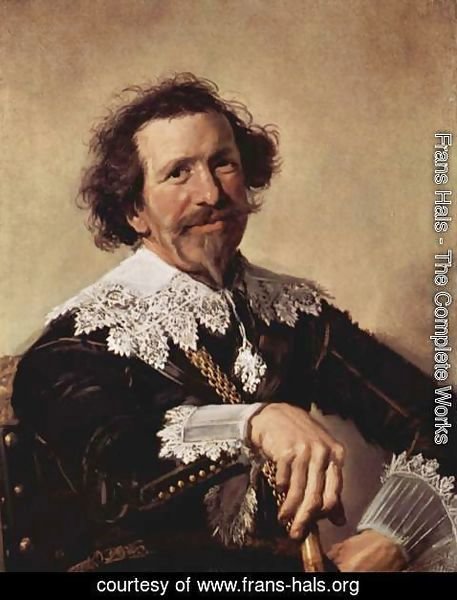 Frans Hals - Portrait of Pieter van den Broecke