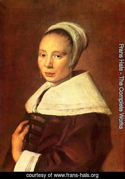 Frans Hals - Portrait of a Young Woman