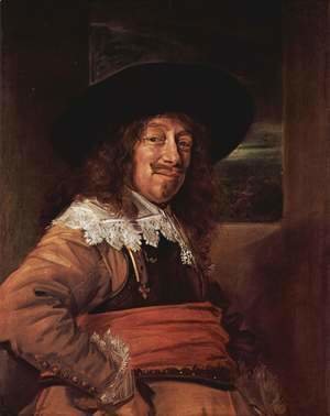 Portrait of a man in Brustharnisch