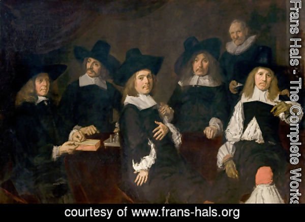 Frans Hals - Regents of the Old Men's Almshouse
