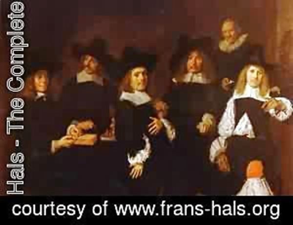 Frans Hals - Tyman Oosdorp 1656