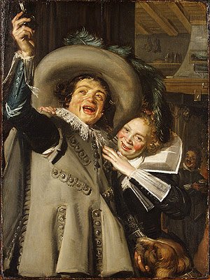 Frans Hals - Young Man and Woman in an Inn