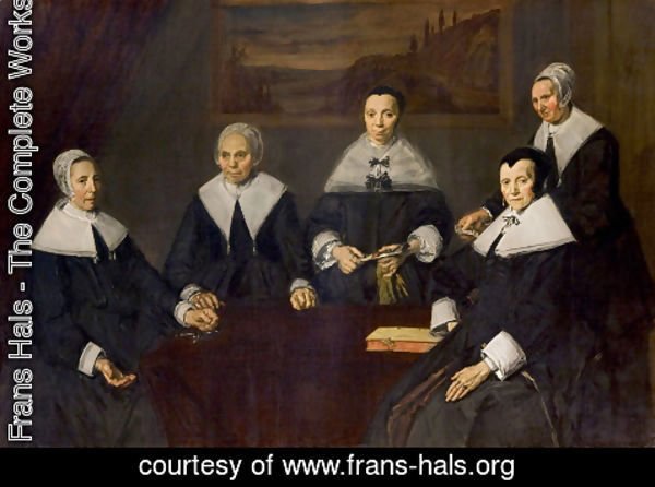 Frans Hals - Regents of the St Elizabeth Hospital of Haarlem