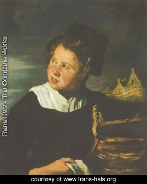 Frans Hals - Fishermaiden