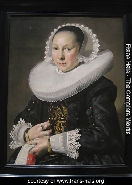 Frans Hals - Portrait of a Woman 8