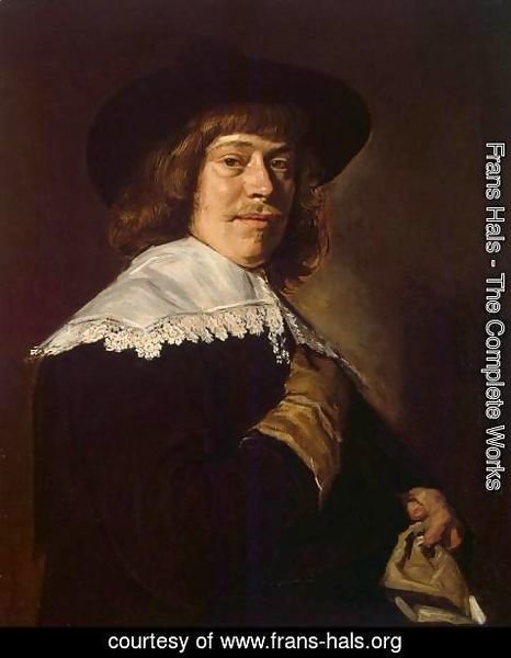 Frans Hals - Portrait of a Young Man with a Glove