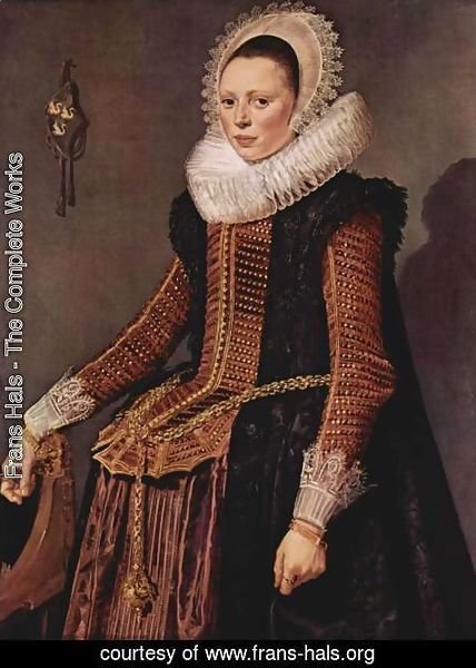 Frans Hals - Portrait of an unknown woman 2