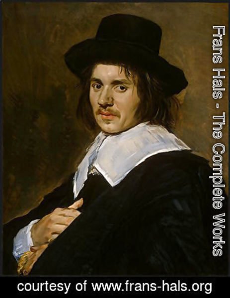 Frans Hals - The Complete Works - Portrait of a man 8 - frans-hals.org