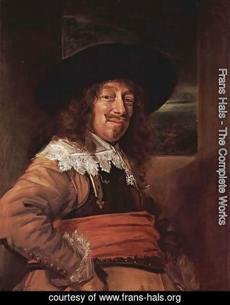 Frans Hals - Portrait of a Member of the Haarlem Civic Guard