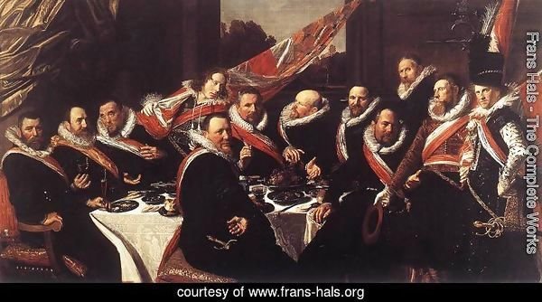 Banquet of the Officers of the St George Civic Guard  1616