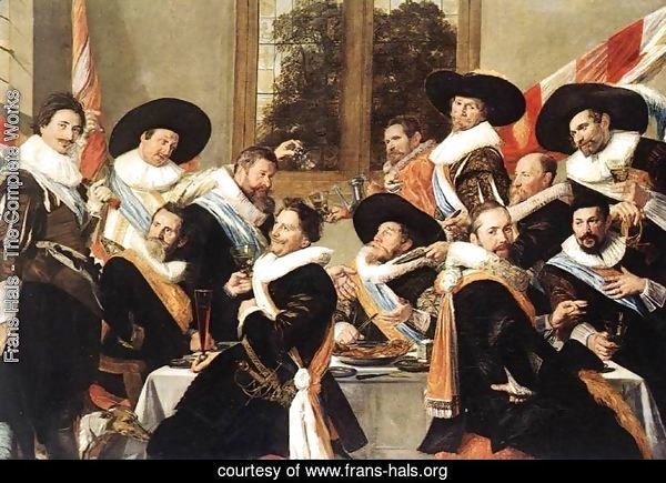 Banquet of the Officers of the St Hadrian Civic Guard Company (2)  c. 1627