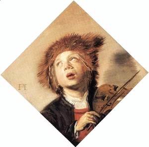 Frans Hals - Boy Playing a Violin 1625-30