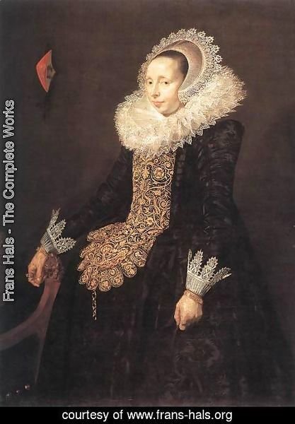Frans Hals - Catharina Both van der Eem c. 1620