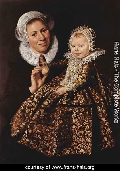koffer Plaatsen Bek Frans Hals - The Complete Works - Catharina Hooft with her Nurse 1619-20 -  frans-hals.org