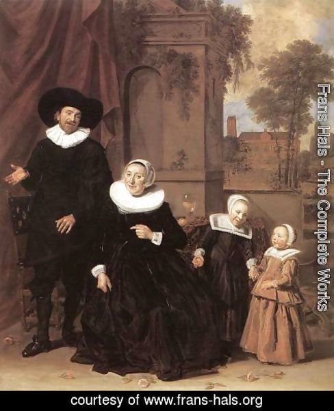 Frans Hals - Family Portrait c. 1635