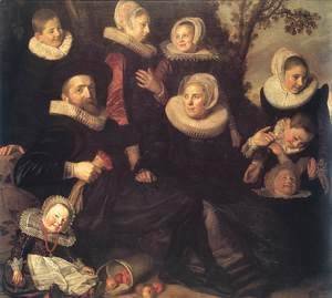 Family Portrait in a Landscape c. 1620