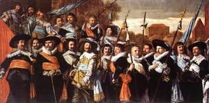 Frans Hals - Officers and Sergeants of the St George Civic Guard Company  c. 1639