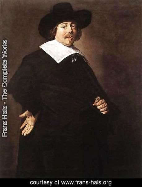 Frans Hals - Portrait of a Man  c. 1640