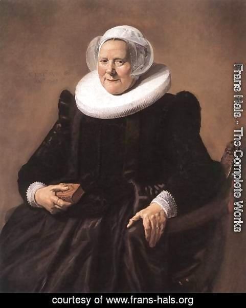 Frans Hals - Portrait of a Seated Woman 1633