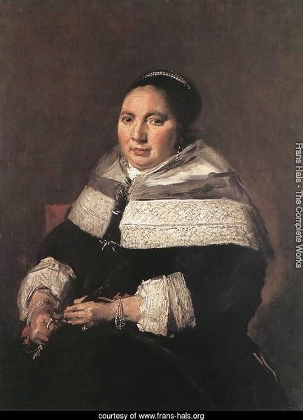 Portrait of a Seated Woman  1660-66