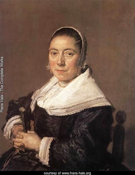 Portrait of a Seated Woman (presumedly Maria Vernatti)  1648-50
