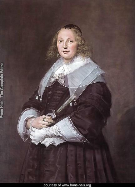 Portrait of a Standing Woman  1643-45