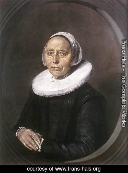 Frans Hals - Portrait of a Woman  1640