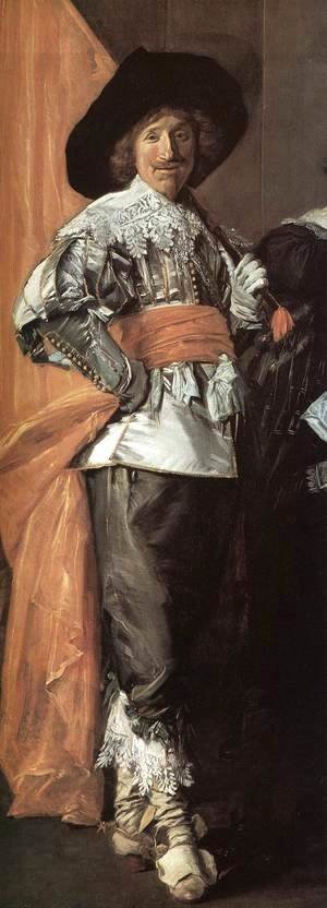 Frans Hals - The Meagre Company (detail 3)  1633-37