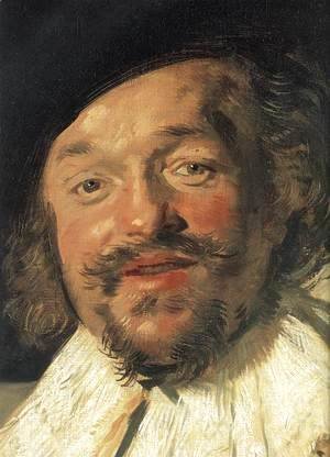 Frans Hals - The Merry Drinker (detail)  1628-30